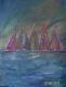 Segel Regatta - Emmi Huehne - Acryl auf Leinwand - Sonstiges - Klassisch