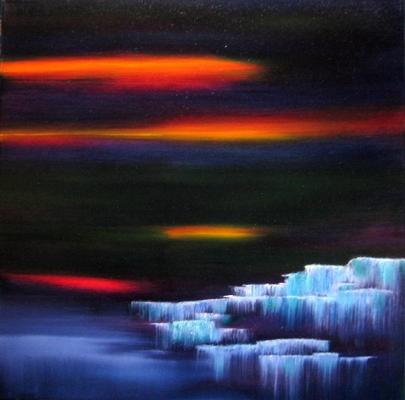 Frozen waterfalls - david hatton - Array auf  - Array - 