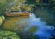 Am See - Ingrid RÃ¶hrl - Acryl auf Leinwand - BÃ¤ume-See-Wald-Jahreszeiten - Impressionismus-Realismus