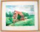 Alte MÃ¼hle am Bach -  Sabine Nicolas - Aquarell auf Papier - Sonstiges - 