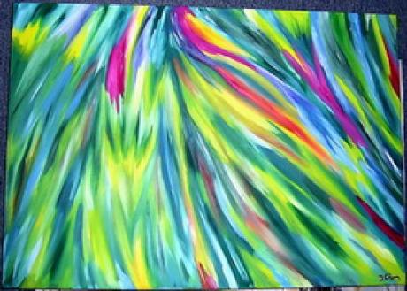 Storm! Acryl auf Leinwand! - Jacqueline JC - Array auf Array - Array - 