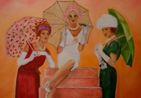 3 ladies in Pink -  Hans Zwicker - Array auf Array - Array - 