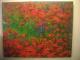 Mohnblumenfeld -  Chai Gallery - Acryl auf Leinwand - Blumen - 