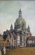 Frauenkirche Dresden vor der ZerstÃ¶rung - Erhard SÃ¼nder - Ãl auf  - Stadtansichten - Fotorealismus