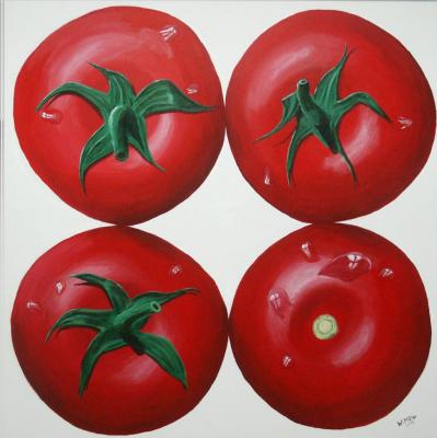 4 Tomaten - Wolfgang Mueller - Array auf Array - Array - Array