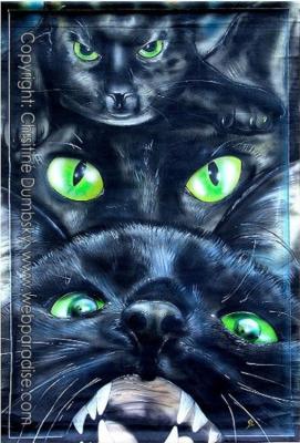 black cat (2007) - Christine Dumbsky - Array auf Array - Array - 