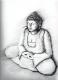 (m)ein buddha - Streffen Strobel - Steffen Strobel - Zeichnung-Tinte-Tusche auf  - Sonstiges - 