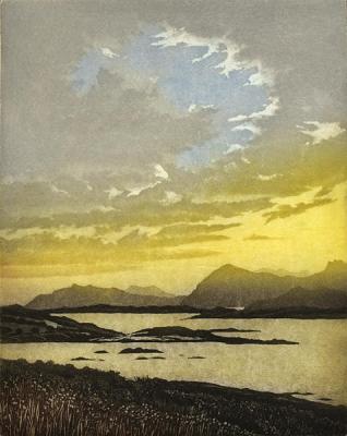 Lofote Islands - Sunset (2004) - Manfred Manfred Hönig -  auf  - Array - 