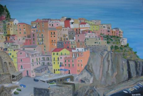 Riomaggiore (2006) - Reinhard KIKI -  auf Array - Array - 