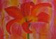Lilie 1 - Jana Osti - Acryl auf Leinwand - Blumen - Realismus