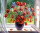 ---Poppies Bouquet - Gala Bogiel - Ãl auf Leinwand - Mohn - Impressionismus