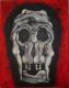 Skull - angelehnt an DalÃ­ - Christin Dahms - Acryl auf Leinwand -  - Surrealismus