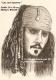 Cpt. Jack Sparrow - Thomas Beschorner - Bleistift auf Papier - MÃ¤nner - 