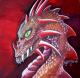 Drache 2 - Anette Giering - Acryl auf Leinwand - Fantastisch - 