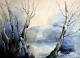 Zauberwald - Dagmar Fiedler - Aquarell-Sonstiges auf Papier -  - 