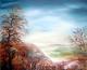 Herbst im Erzgebirge - Andreas Beyer - Acryl auf Leinwand - Landschaft-Herbst - Expressionismus