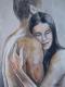 Liebe - Ina Berman - Aquarell auf  - Gesichter - 