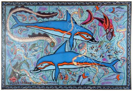 Dolphins, mermaids and other animals - Wolfgang Bretschneider - Array auf Array - Array - Array