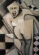 She lost control - Silke Gerfen - Acryl auf Leinwand - Abstrakt-Erotik - 