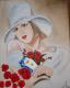 Tamara Lempicka - Inspiration - Aleksandra Schoenfeld - Acryl auf Leinwand -  - 