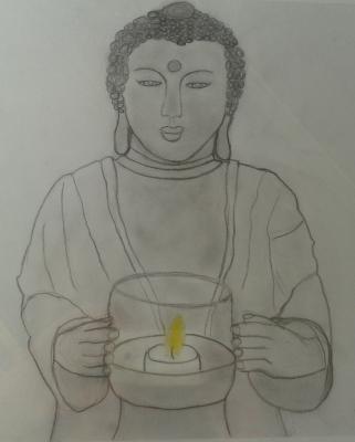 buddha - dani milo - Array auf Array - Array - 