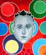 Pop Art Face - Thorsten T. Hiller - Acryl auf Leinwand -  - PopArt