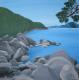 Lake Tahoe I - Karin Fricke - Acryl auf  - See - 