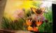 Schmetterlingswiese - Leandra Born - Acryl auf Leinwand - Blumen-Tiere - 