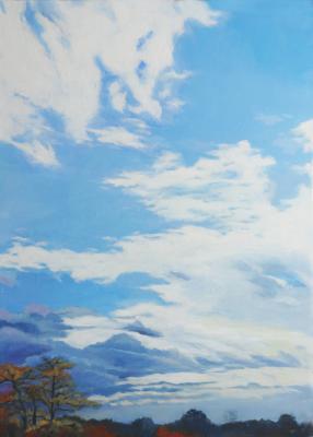 Wolken blau -weiß - ingrid wenz-gahler - Array auf Array - Array - Array