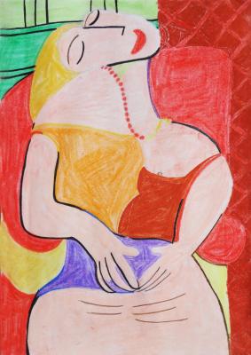 In Anlehnung an Picasso 2 - Viviane Wenz -  auf  - Array - 