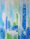 Sommerfrische - Meike meikeart - Acryl auf Leinwand -  - Abstrakt