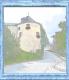 Gerolstein - Turm - Arno Schmitt - Fotocollage auf  - Natur-Stillleben - 